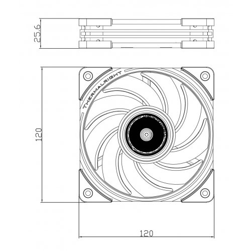 Купить Набор кулеров для корпуса Thermalright TL-B12-S 3 in 1 Black с проверкой совместимости: обзор, характеристики, цена в Киеве, Днепре, Одессе, Харькове, Украине | интернет-магазин TELEMART.UA фото