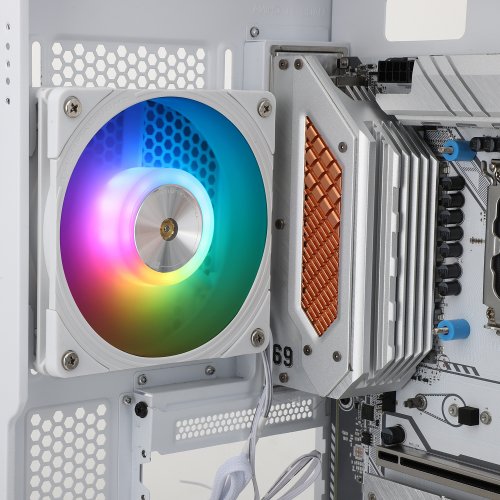 Набір кулерів для корпусу Thermalright TL-B12-S 3 in 1 White купити з перевіркою сумісності: огляд, характеристики, ціна у Києві, Львові, Вінниці, Хмельницькому, Івано-Франківську, Україні | інтернет-магазин TELEMART.UA фото