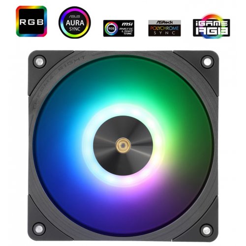 Кулер для корпуса Thermalright TL-B12R-S Black купити з перевіркою сумісності: огляд, характеристики, ціна у Києві, Львові, Вінниці, Хмельницькому, Івано-Франківську, Україні | інтернет-магазин TELEMART.UA фото