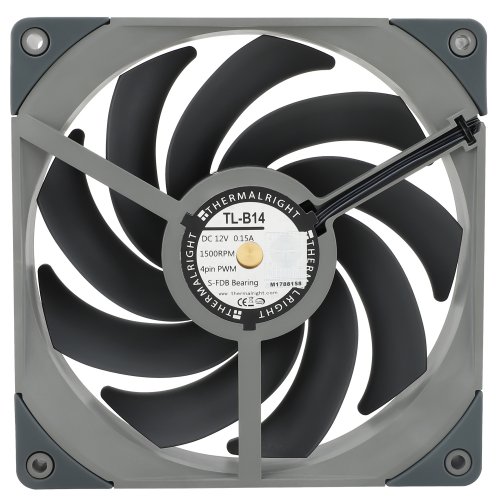 Купить Кулер для корпуса Thermalright TL-B14 Grey с проверкой совместимости: обзор, характеристики, цена в Киеве, Днепре, Одессе, Харькове, Украине | интернет-магазин TELEMART.UA фото