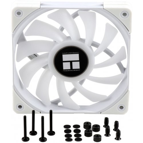 Купить Кулер для корпуса Thermalright TL-C12015-S White с проверкой совместимости: обзор, характеристики, цена в Киеве, Днепре, Одессе, Харькове, Украине | интернет-магазин TELEMART.UA фото