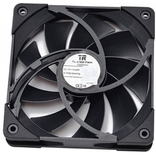Купить Кулер для корпуса Thermalright TL-C12 Black с проверкой совместимости: обзор, характеристики, цена в Киеве, Днепре, Одессе, Харькове, Украине | интернет-магазин TELEMART.UA фото