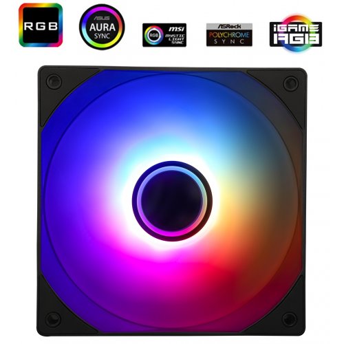 Купить Кулер для корпуса Thermalright TL-C12-S V3 Black с проверкой совместимости: обзор, характеристики, цена в Киеве, Днепре, Одессе, Харькове, Украине | интернет-магазин TELEMART.UA фото