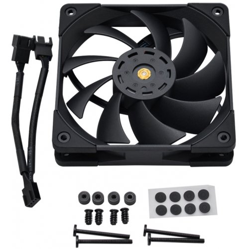 Купить Кулер для корпуса Thermalright TL-C12 Pro Black с проверкой совместимости: обзор, характеристики, цена в Киеве, Днепре, Одессе, Харькове, Украине | интернет-магазин TELEMART.UA фото
