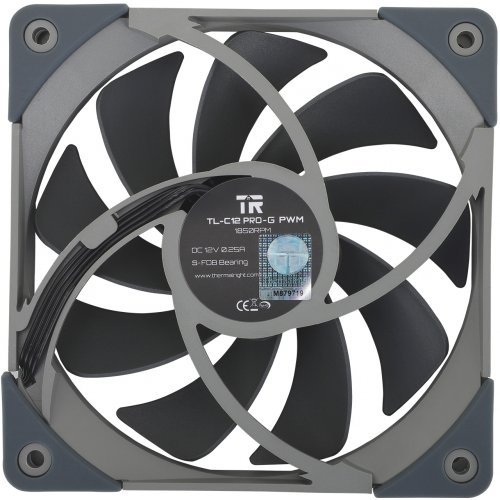 Купить Кулер для корпуса Thermalright TL-C12 Pro Grey с проверкой совместимости: обзор, характеристики, цена в Киеве, Днепре, Одессе, Харькове, Украине | интернет-магазин TELEMART.UA фото