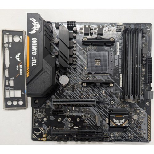 Материнська плата Asus TUF Gaming B450M-Plus II (sAM4, AMD B450) (Відновлено продавцем, 762889) купити з перевіркою сумісності: огляд, характеристики, ціна у Києві, Львові, Вінниці, Хмельницькому, Івано-Франківську, Україні | інтернет-магазин TELEMART.UA фото