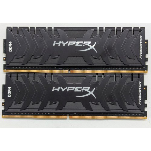 Купить Озу HyperX DDR4 16GB (2x8GB) 2666Mhz Predator (HX426C13PB3K2/16) (Восстановлено продавцом, 763038) с проверкой совместимости: обзор, характеристики, цена в Киеве, Днепре, Одессе, Харькове, Украине | интернет-магазин TELEMART.UA фото