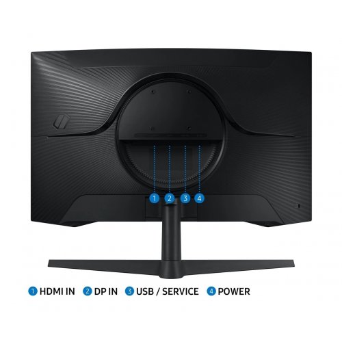 Купить Монитор Samsung 32" Odyssey G5 S32CG550 (LS32CG550EIXCI) Black (Восстановлено продавцом, 763049) - цена в Харькове, Киеве, Днепре, Одессе
в интернет-магазине Telemart фото