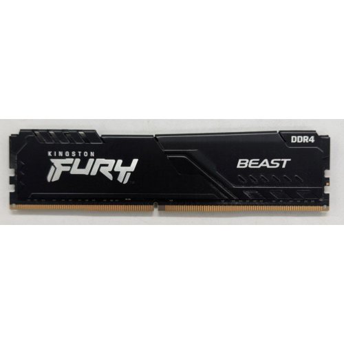 Купить Озу Kingston DDR4 8GB 3200Mhz FURY Beast Black (KF432C16BB/8) (Восстановлено продавцом, 763055) с проверкой совместимости: обзор, характеристики, цена в Киеве, Днепре, Одессе, Харькове, Украине | интернет-магазин TELEMART.UA фото
