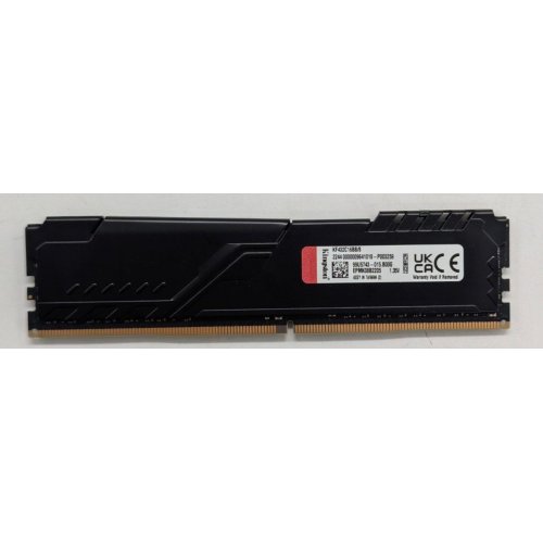 Купить Озу Kingston DDR4 8GB 3200Mhz FURY Beast Black (KF432C16BB/8) (Восстановлено продавцом, 763055) с проверкой совместимости: обзор, характеристики, цена в Киеве, Днепре, Одессе, Харькове, Украине | интернет-магазин TELEMART.UA фото