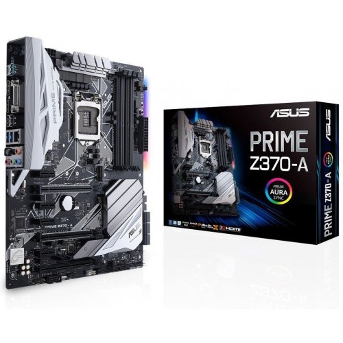 Купить Материнская плата Asus PRIME Z370-A (s1151, Intel Z370) (Восстановлено продавцом, 763065) с проверкой совместимости: обзор, характеристики, цена в Киеве, Днепре, Одессе, Харькове, Украине | интернет-магазин TELEMART.UA фото