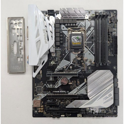 Купить Материнская плата Asus PRIME Z370-A (s1151, Intel Z370) (Восстановлено продавцом, 763065) с проверкой совместимости: обзор, характеристики, цена в Киеве, Днепре, Одессе, Харькове, Украине | интернет-магазин TELEMART.UA фото