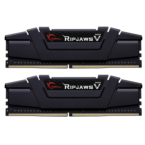 Купить Озу G.Skill DDR4 16GB (2x8GB) 3200Mhz Ripjaws V (F4-3200C14D-16GVK) Black (Восстановлено продавцом, 763120) с проверкой совместимости: обзор, характеристики, цена в Киеве, Днепре, Одессе, Харькове, Украине | интернет-магазин TELEMART.UA фото