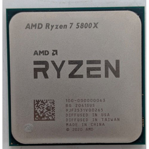 Купить Процессор AMD Ryzen 7 5800X 3.8(4.7)GHz 32MB sAM4 Box (100-100000063WOF) (Восстановлено продавцом, 763137) с проверкой совместимости: обзор, характеристики, цена в Киеве, Днепре, Одессе, Харькове, Украине | интернет-магазин TELEMART.UA фото