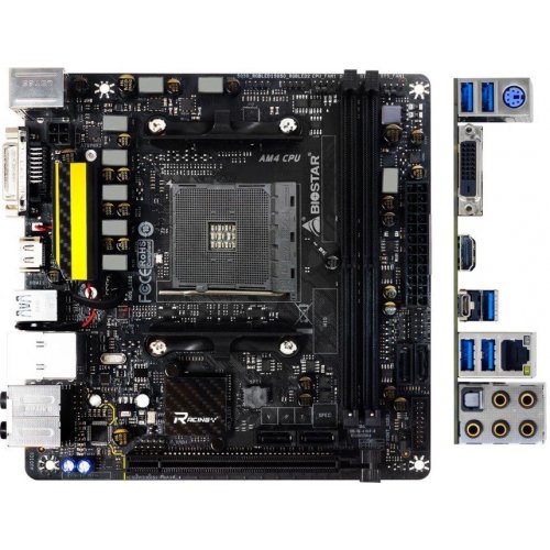 Продать Материнская плата Biostar RACING B350GTN (sAM4, AMD B350) по Trade-In интернет-магазине Телемарт - Киев, Днепр, Украина фото