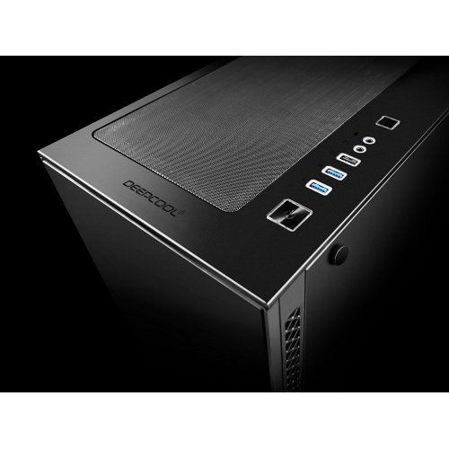 Корпус Deepcool MATREXX 70 ADD-RGB 3F Tempered Glass без БЖ (DP-ATX-MATREXX70-BKG0P-3F) Black (Відновлено продавцем, 763291) купити з перевіркою сумісності: огляд, характеристики, ціна у Києві, Львові, Вінниці, Хмельницькому, Івано-Франківську, Україні | інтернет-магазин TELEMART.UA фото