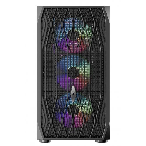 Корпус 1stPlayer AY7-BK-4F1 без БЖ Black (Відновлено продавцем, 763295) купити з перевіркою сумісності: огляд, характеристики, ціна у Києві, Львові, Вінниці, Хмельницькому, Івано-Франківську, Україні | інтернет-магазин TELEMART.UA фото