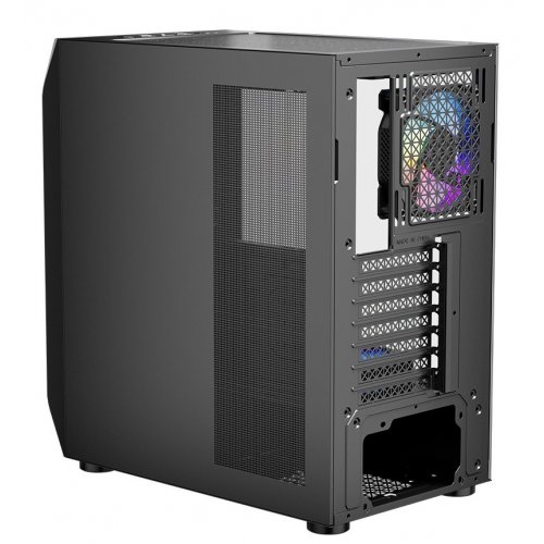 Корпус 1stPlayer AY7-BK-4F1 без БЖ Black (Відновлено продавцем, 763295) купити з перевіркою сумісності: огляд, характеристики, ціна у Києві, Львові, Вінниці, Хмельницькому, Івано-Франківську, Україні | інтернет-магазин TELEMART.UA фото