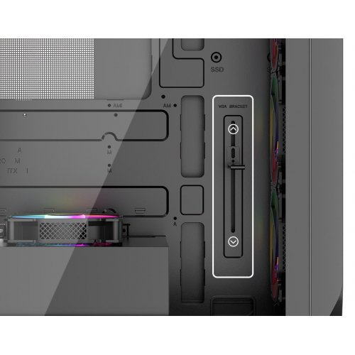 Корпус 1stPlayer AY7-BK-4F1 без БЖ Black (Відновлено продавцем, 763295) купити з перевіркою сумісності: огляд, характеристики, ціна у Києві, Львові, Вінниці, Хмельницькому, Івано-Франківську, Україні | інтернет-магазин TELEMART.UA фото