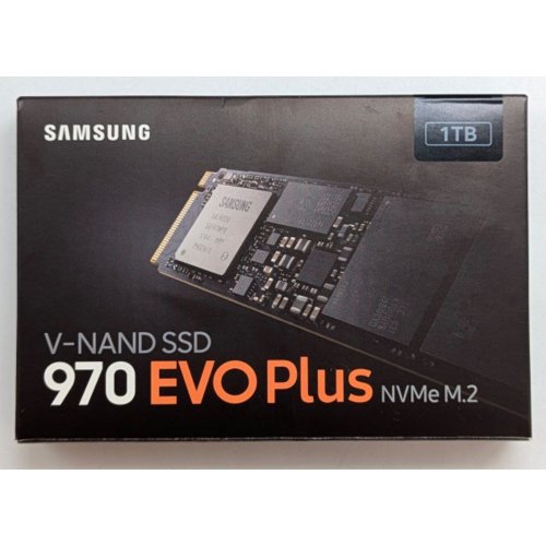 Купить Ssd-диск Samsung 970 Evo Plus V-NAND MLC 1TB M.2 (2280 PCI-E) (MZ-V7S1T0BW) (Восстановлено продавцом, 763300) с проверкой совместимости: обзор, характеристики, цена в Киеве, Днепре, Одессе, Харькове, Украине | интернет-магазин TELEMART.UA фото