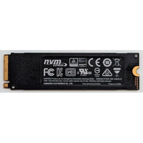 Купить Ssd-диск Samsung 970 Evo Plus V-NAND MLC 1TB M.2 (2280 PCI-E) (MZ-V7S1T0BW) (Восстановлено продавцом, 763300) с проверкой совместимости: обзор, характеристики, цена в Киеве, Днепре, Одессе, Харькове, Украине | интернет-магазин TELEMART.UA фото