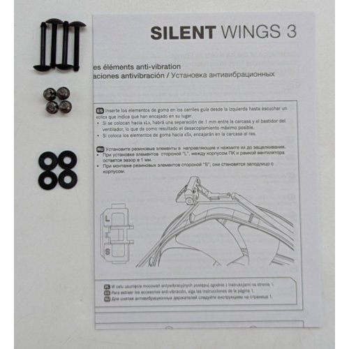 Кулер для корпуса Be Quiet! SilentWings 3 140mm PWM High-speed (BL071) (Відновлено продавцем, 763312) купити з перевіркою сумісності: огляд, характеристики, ціна у Києві, Львові, Вінниці, Хмельницькому, Івано-Франківську, Україні | інтернет-магазин TELEMART.UA фото