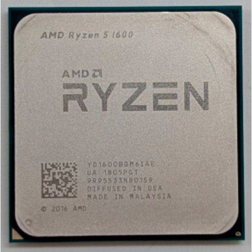 Процесор AMD Ryzen 5 1600 3.2(3.6)GHz sAM4 Tray (YD1600BBM6IAF) (Відновлено продавцем, 763387) купити з перевіркою сумісності: огляд, характеристики, ціна у Києві, Львові, Вінниці, Хмельницькому, Івано-Франківську, Україні | інтернет-магазин TELEMART.UA фото