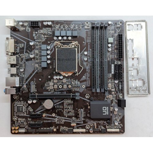 Материнська плата Gigabyte B560M DS3H V2 (s1200, Intel B560) (Відновлено продавцем, 763424) купити з перевіркою сумісності: огляд, характеристики, ціна у Києві, Львові, Вінниці, Хмельницькому, Івано-Франківську, Україні | інтернет-магазин TELEMART.UA фото