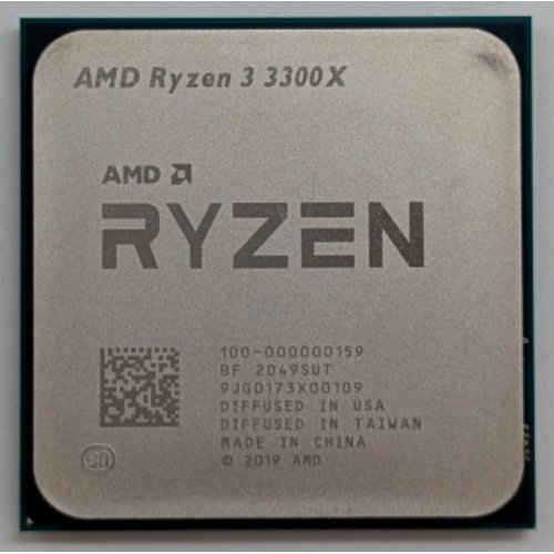 Процесор AMD Ryzen 3 3300X 3.8(4.3)GHz 16MB sAM4 Tray (100-000000159) (Відновлено продавцем, 763597) купити з перевіркою сумісності: огляд, характеристики, ціна у Києві, Львові, Вінниці, Хмельницькому, Івано-Франківську, Україні | інтернет-магазин TELEMART.UA фото