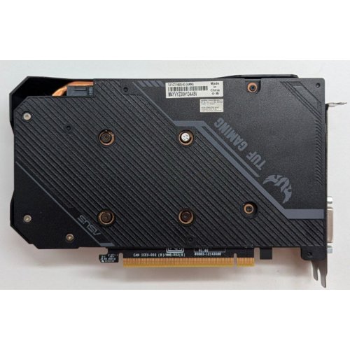 Відеокарта Asus TUF GeForce GTX 1660 SUPER 6144MB (TUF-GTX1660S-6G-GAMING) (Відновлено продавцем, 763617) купити з перевіркою сумісності: огляд, характеристики, ціна у Києві, Львові, Вінниці, Хмельницькому, Івано-Франківську, Україні | інтернет-магазин TELEMART.UA фото