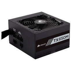 Блок живлення Corsair TX650M (CP-9020132-EU) 650W (Відновлено продавцем, 763629)