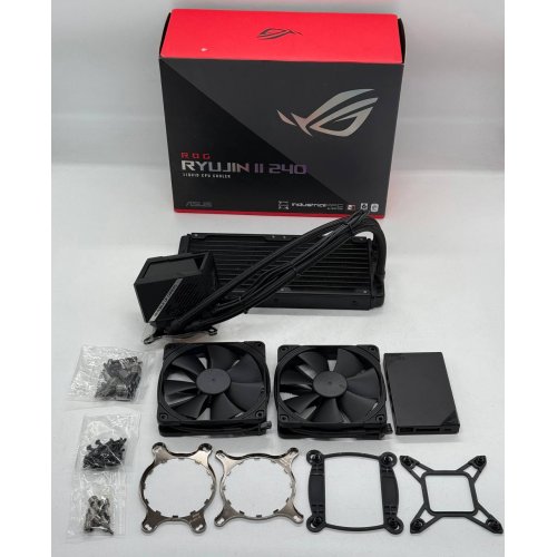 Купить Готовая сво Asus ROG Ryujin II 240 (90RC00A0-M0UAY0) (Восстановлено продавцом, 763650) с проверкой совместимости: обзор, характеристики, цена в Киеве, Днепре, Одессе, Харькове, Украине | интернет-магазин TELEMART.UA фото