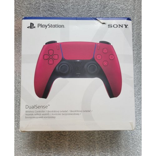 Купити Уцінка ігровий маніпулятор Sony DualSense for PS5 (1000040190) Cosmic Red (Пошкоджено пакування, 763663) - ціна в Києві, Львові, Вінниці, Хмельницькому, Франківську, Україні | інтернет-магазин TELEMART.UA фото