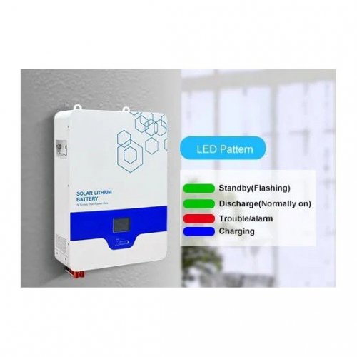 Купити Уцінка акумуляторна батарея Anern LiFePO4 51.2V 100Ah 5.12kWh (AN-LPB-N-48100) (Вскрите пакування, 763670) - ціна в Києві, Львові, Вінниці, Хмельницькому, Франківську, Україні | інтернет-магазин TELEMART.UA фото