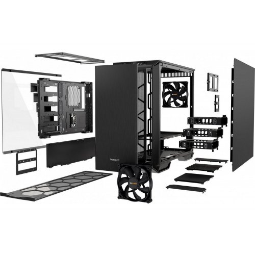 Корпус Be Quiet! Dark Base 700 RGB Tempered Glass без БП (BGW23) Black (Відновлено продавцем, 763671) купити з перевіркою сумісності: огляд, характеристики, ціна у Києві, Львові, Вінниці, Хмельницькому, Івано-Франківську, Україні | інтернет-магазин TELEMART.UA фото
