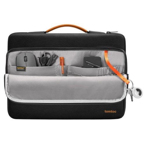 Купить Сумка для ноутбука Tomtoc 15.6" Defender-A14 Laptop Briefcase (A14E1D1) Black - цена в Харькове, Киеве, Днепре, Одессе
в интернет-магазине Telemart фото
