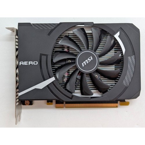 Купить Видеокарта MSI Geforce GTX 1050 Ti AERO ITX OC 4096MB (GTX 1050 TI AERO ITX 4G OC) (Восстановлено продавцом, 763917) с проверкой совместимости: обзор, характеристики, цена в Киеве, Днепре, Одессе, Харькове, Украине | интернет-магазин TELEMART.UA фото