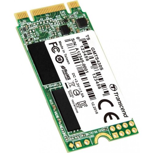 Купить SSD-диск Transcend 430S 3D NAND 1TB M.2 (2242 SATA) (TS1TMTS430S) с проверкой совместимости: обзор, характеристики, цена в Киеве, Днепре, Одессе, Харькове, Украине | интернет-магазин TELEMART.UA фото