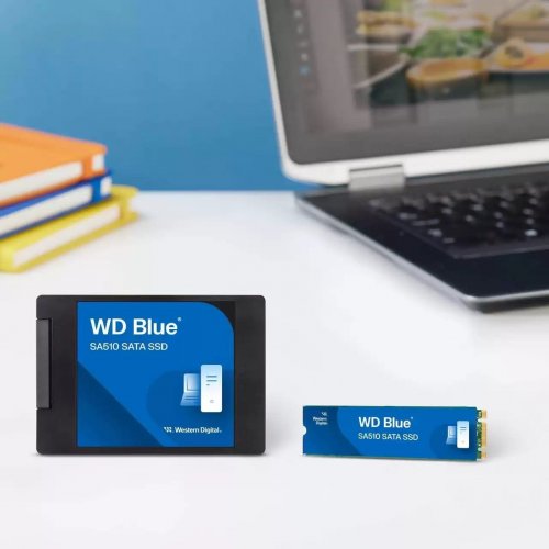 Купить SSD-диск Western Digital Blue SA510 4TB 2.5" (WDS400T3B0A) с проверкой совместимости: обзор, характеристики, цена в Киеве, Днепре, Одессе, Харькове, Украине | интернет-магазин TELEMART.UA фото