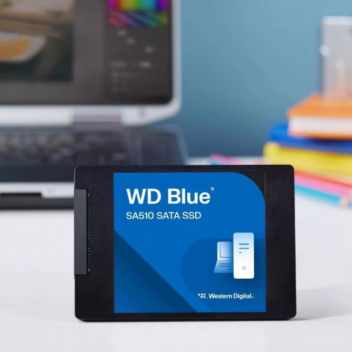Купить SSD-диск Western Digital Blue SA510 4TB 2.5" (WDS400T3B0A) с проверкой совместимости: обзор, характеристики, цена в Киеве, Днепре, Одессе, Харькове, Украине | интернет-магазин TELEMART.UA фото