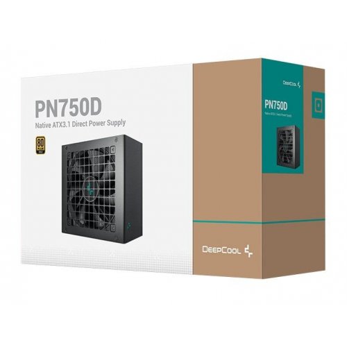 Купить Блок питания Deepcool PN750D 750W (R-PN750D-FC0B-JGEU-V2) с проверкой совместимости: обзор, характеристики, цена в Киеве, Днепре, Одессе, Харькове, Украине | интернет-магазин TELEMART.UA фото