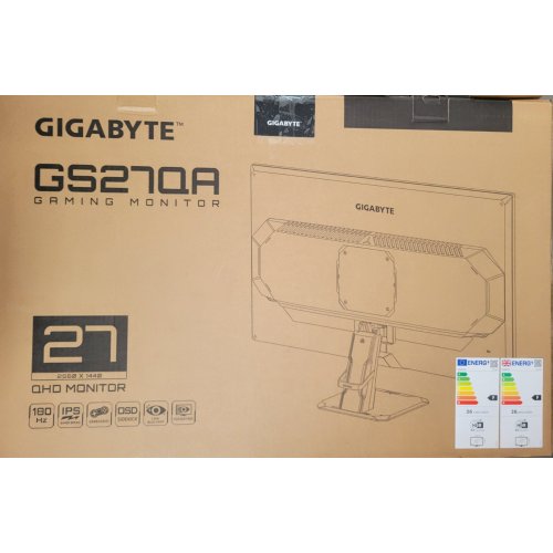 Купить Уценка монитор Gigabyte 27" GS27QA Black (Повреждена упаковка, 763971) - цена в Харькове, Киеве, Днепре, Одессе
в интернет-магазине Telemart фото