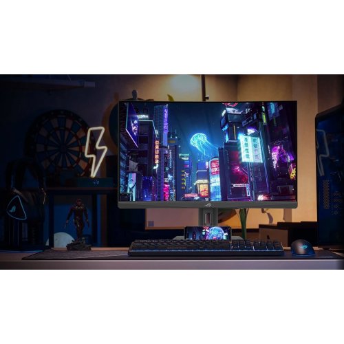 Купить Уценка монитор Asus 31.5" ROG Strix XG32WCS (90LM0AC0-B01970) Black (Повреждена упаковка, 763973) - цена в Харькове, Киеве, Днепре, Одессе
в интернет-магазине Telemart фото