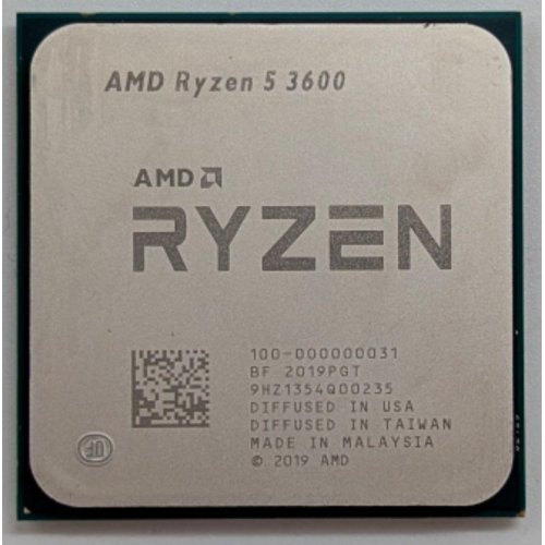 Купить Процессор AMD Ryzen 5 3600 3.6(4.2)GHz 32MB sAM4 Tray (100-000000031) (Восстановлено продавцом, 763982) с проверкой совместимости: обзор, характеристики, цена в Киеве, Днепре, Одессе, Харькове, Украине | интернет-магазин TELEMART.UA фото
