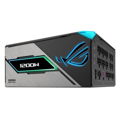 Купить Блок питания Asus ROG Thor 1200W Platinum III (90YE00V2-B0NA00) с проверкой совместимости: обзор, характеристики, цена в Киеве, Днепре, Одессе, Харькове, Украине | интернет-магазин TELEMART.UA фото