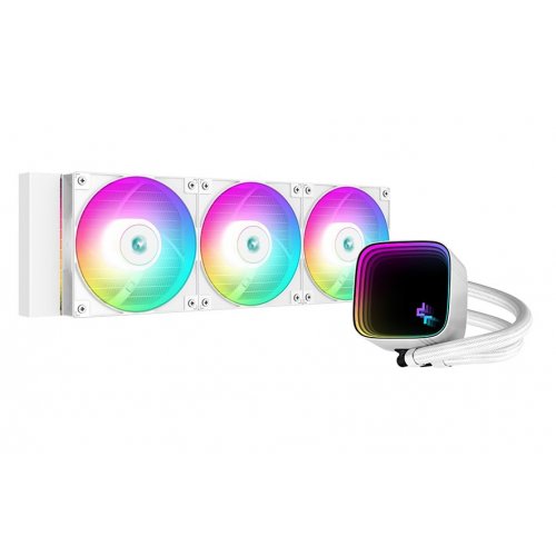 Уцінка готова сво Deepcool LS720 SE (R-LS720-WHAMMM-G-1) White (Сліди встановлення, 764035) купити з перевіркою сумісності: огляд, характеристики, ціна у Києві, Львові, Вінниці, Хмельницькому, Івано-Франківську, Україні | інтернет-магазин TELEMART.UA фото