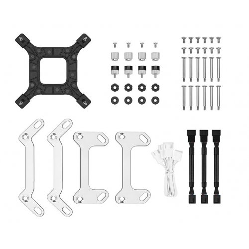 Уцінка готова сво Deepcool LS720 SE (R-LS720-WHAMMM-G-1) White (Сліди встановлення, 764035) купити з перевіркою сумісності: огляд, характеристики, ціна у Києві, Львові, Вінниці, Хмельницькому, Івано-Франківську, Україні | інтернет-магазин TELEMART.UA фото