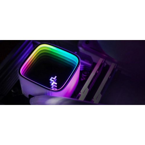 Уцінка готова сво Deepcool LS720 SE (R-LS720-WHAMMM-G-1) White (Сліди встановлення, 764035) купити з перевіркою сумісності: огляд, характеристики, ціна у Києві, Львові, Вінниці, Хмельницькому, Івано-Франківську, Україні | інтернет-магазин TELEMART.UA фото