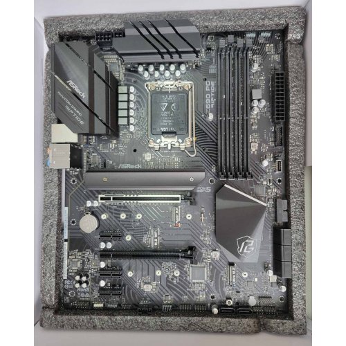 Уцінка материнська плата AsRock Z690 PG Riptide (s1700, Intel Z690) (Сліди використання, 764040) купити з перевіркою сумісності: огляд, характеристики, ціна у Києві, Львові, Вінниці, Хмельницькому, Івано-Франківську, Україні | інтернет-магазин TELEMART.UA фото