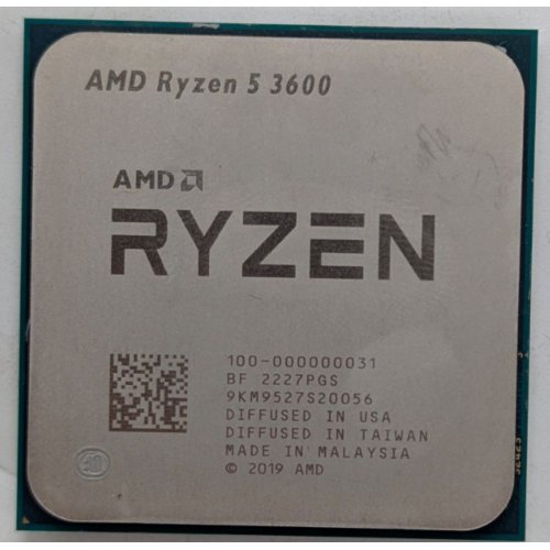 Купить Процессор AMD Ryzen 5 3600 3.6(4.2)GHz 32MB sAM4 Tray (100-000000031) (Восстановлено продавцом, 764079) с проверкой совместимости: обзор, характеристики, цена в Киеве, Днепре, Одессе, Харькове, Украине | интернет-магазин TELEMART.UA фото